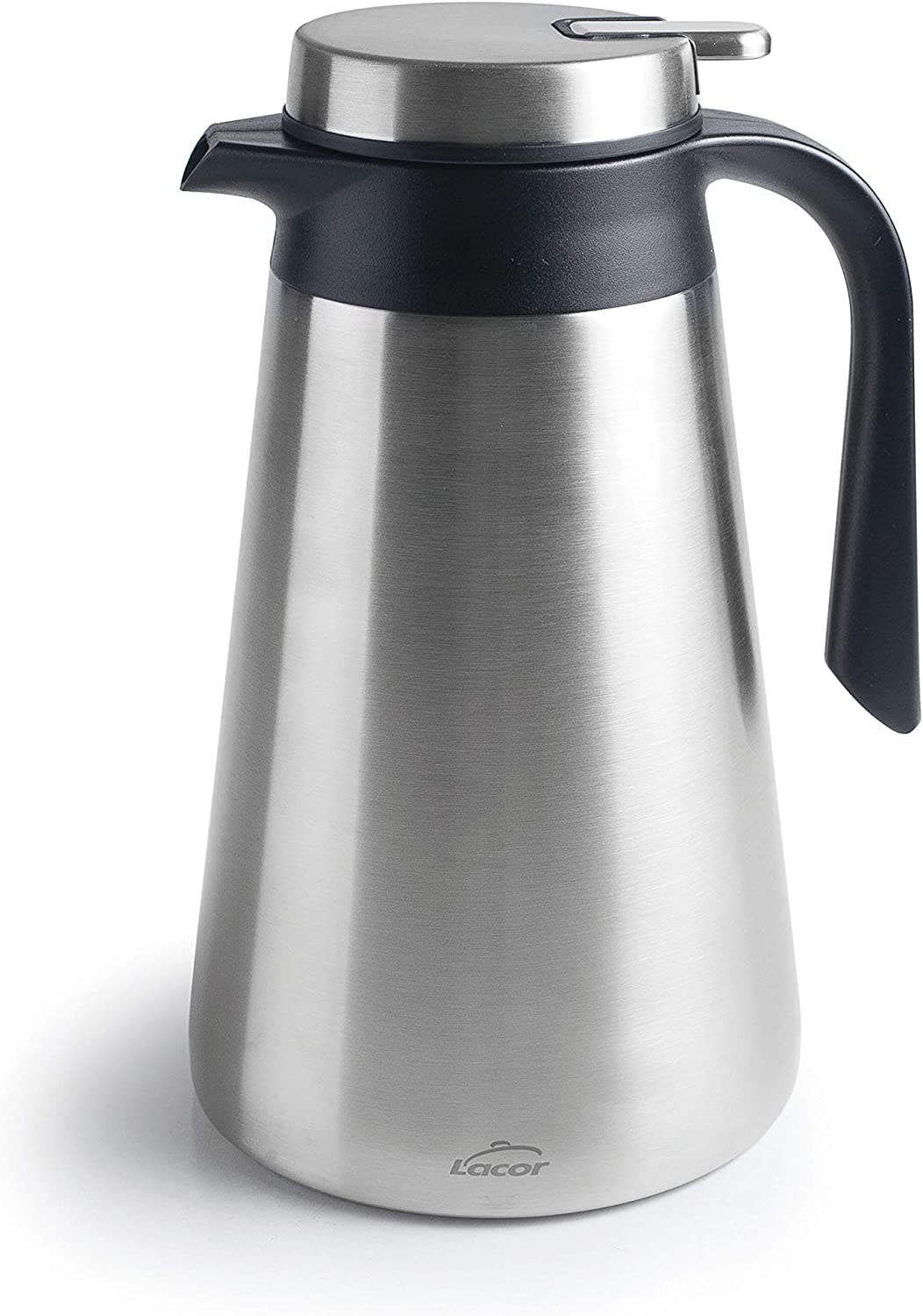 Suinga Termo Acero Inoxidable 1,6 L | Botella de Agua Aislante | Se Mantiene Caliente o Frio 24 Horas | Botella Termica Agua