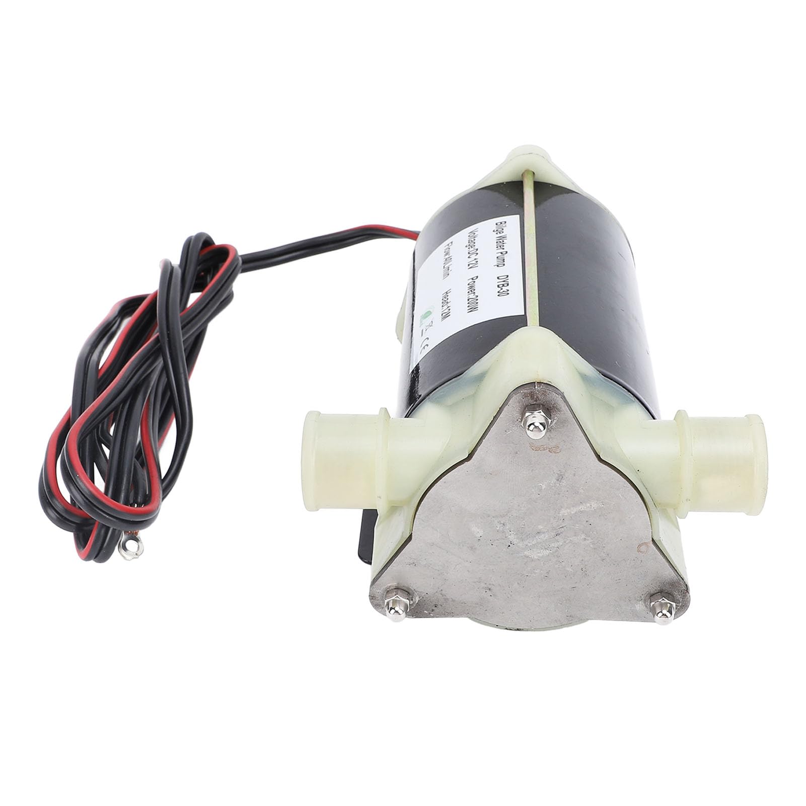 Bolge Bomba de Sentina 12V 200W, Autocebante, Acero Inoxidable, 40L/min, para Agua Salada y Dulce, Transferencia Silenciosa