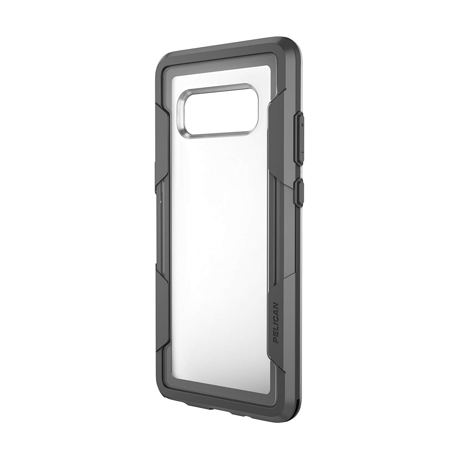 Pelican Voyager Phone Case for Samsung Galaxy Note8 (Clear/Gray)