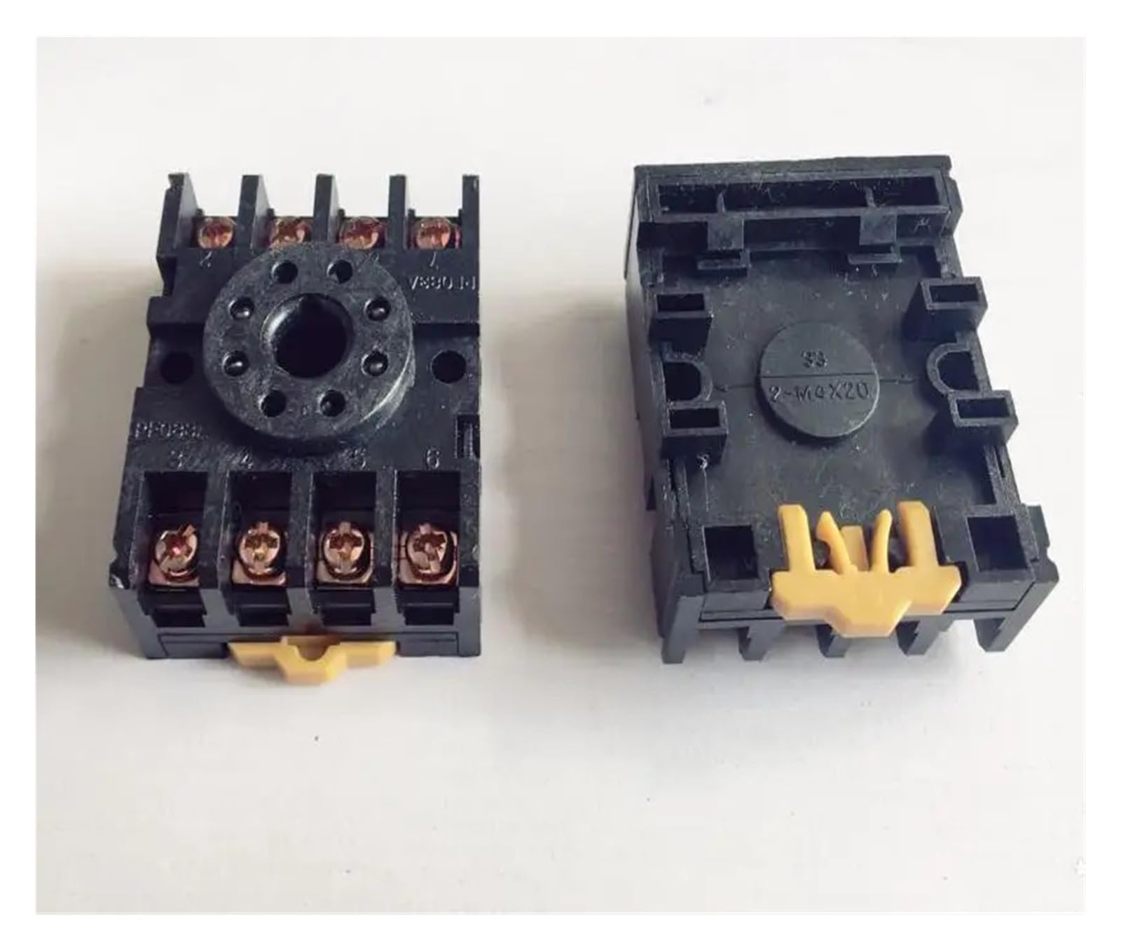 Relè elettromagnetico, 2P, AC 220 V, Con zoccolo, 8 pin