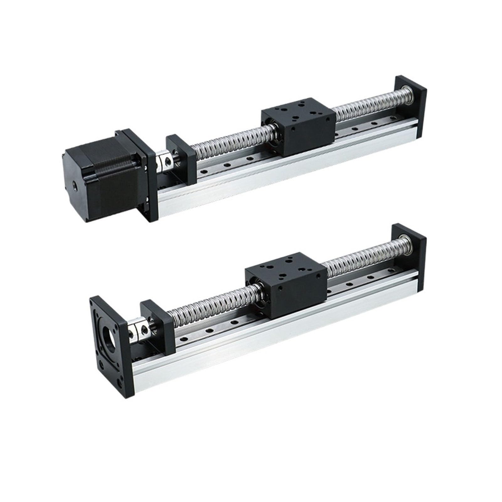 GX1204 Kugelumlaufspindel MGN12 Führung, passend für Nema17 Schrittmotor, CNC-Mini-Stellantrieb, Linearmodul, DIY-Werkzeuge (500 mm)