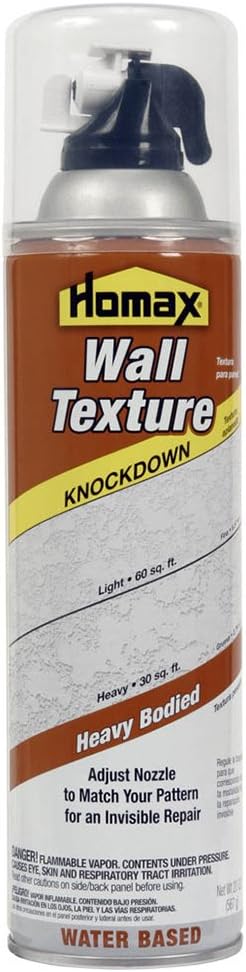 Homax 20 oz 4092 Aerosol Texture Water-Based Orange Peel Wall Texture,(Pack of 4)