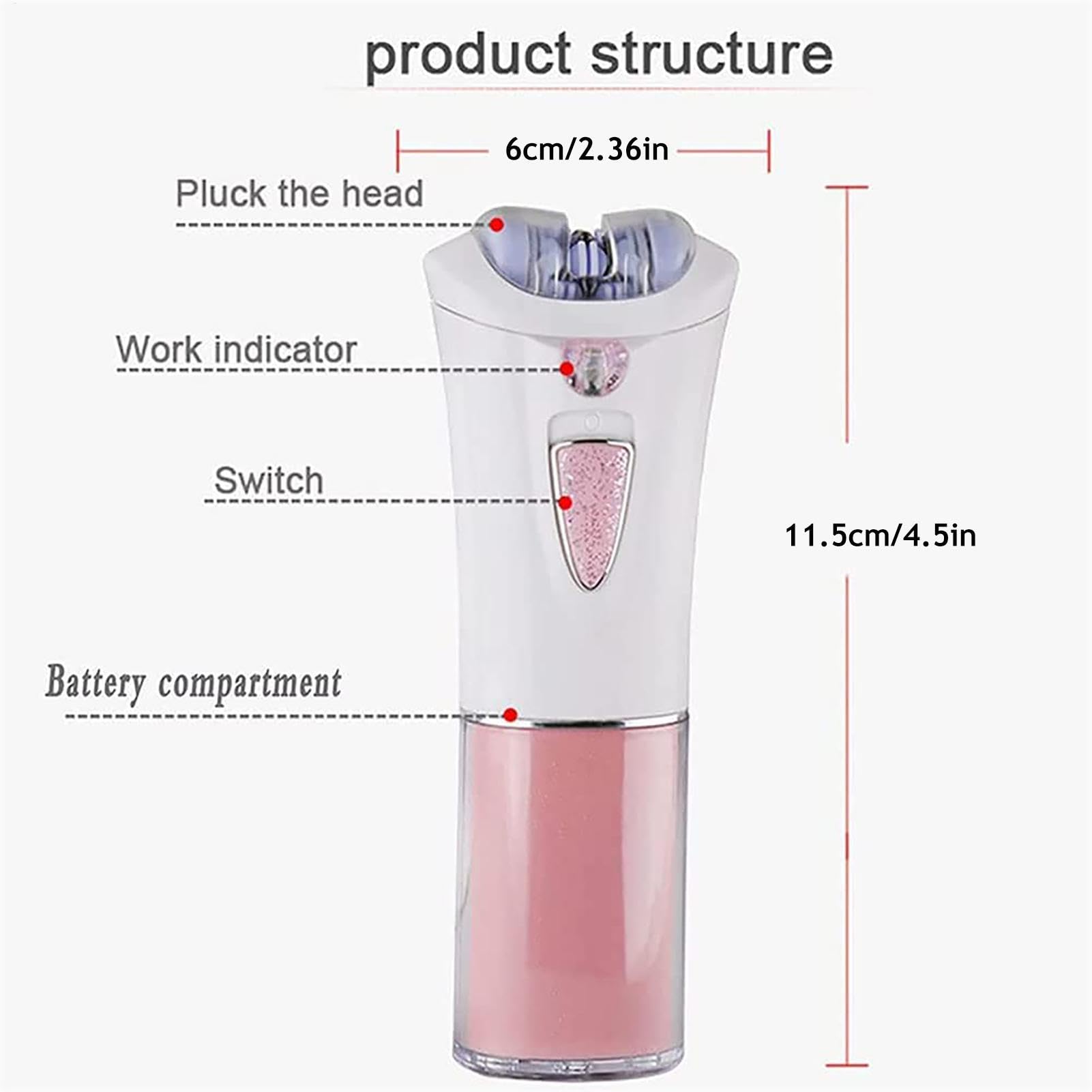 Epilator für Gesichtsbehaarung Frauen, Haut Epilator für Gesicht