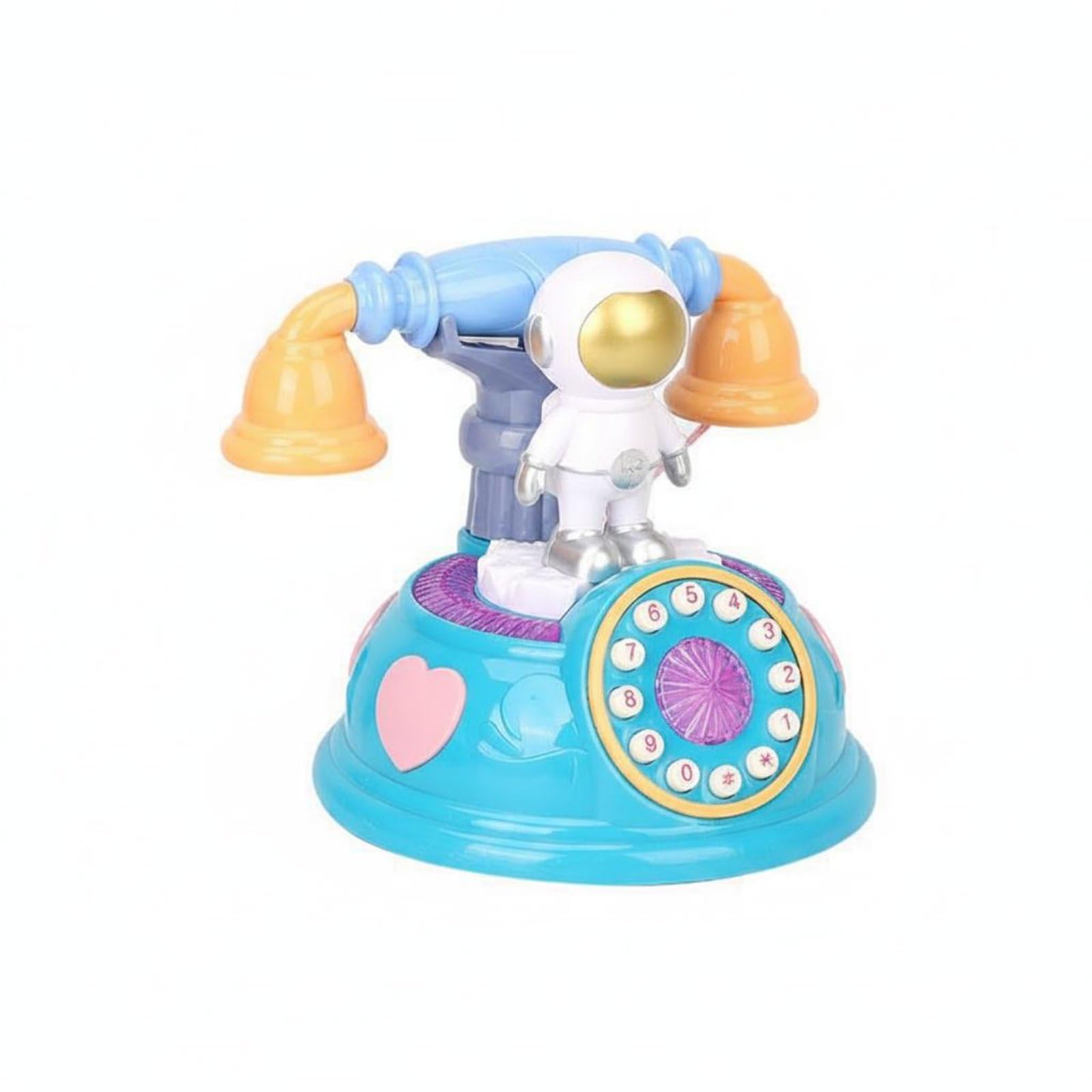 BNF® Educational Story Phone Toy Interactive Kids Learning Simulated Design Telephone Music and Sounds for Preschool, Blue, Model 2849-1A | Home Improvement &-picture-11