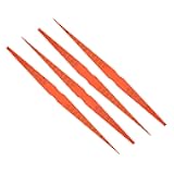 4 PCS Car Door Panel Gap Alignment Gauge, Plastic Taper Gauge Tool for Auto Body Gap Measurement, Precision Door Alignment Measuring Tool Feeler Ruler for Most Vehicles