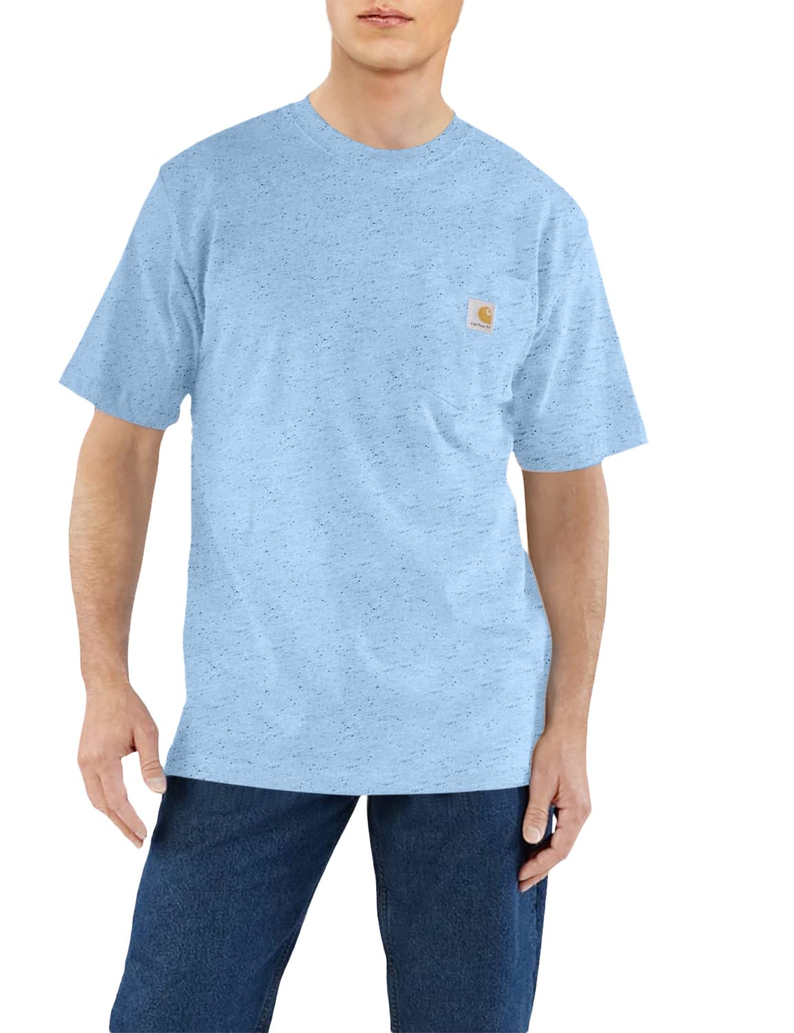 Carhartt Mens Loose Fit Heavyweight Short-Sleeve Pocket T-Shirt (Also Available in Big & Tall) CloseoutWork Utility T-Shirt — view 52