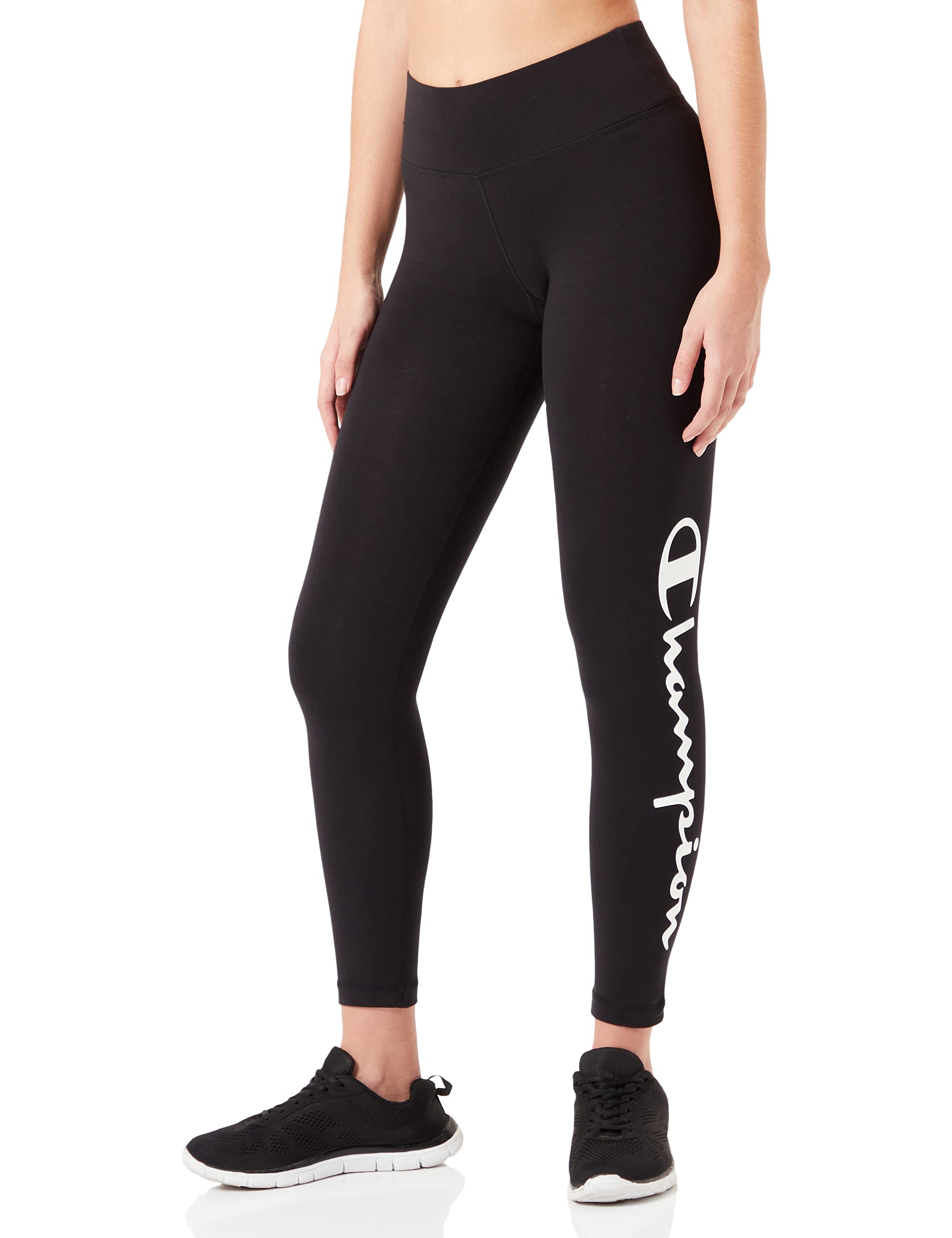 Champion Women's C-Sport-Script Logo Crop Shapewear Leggings