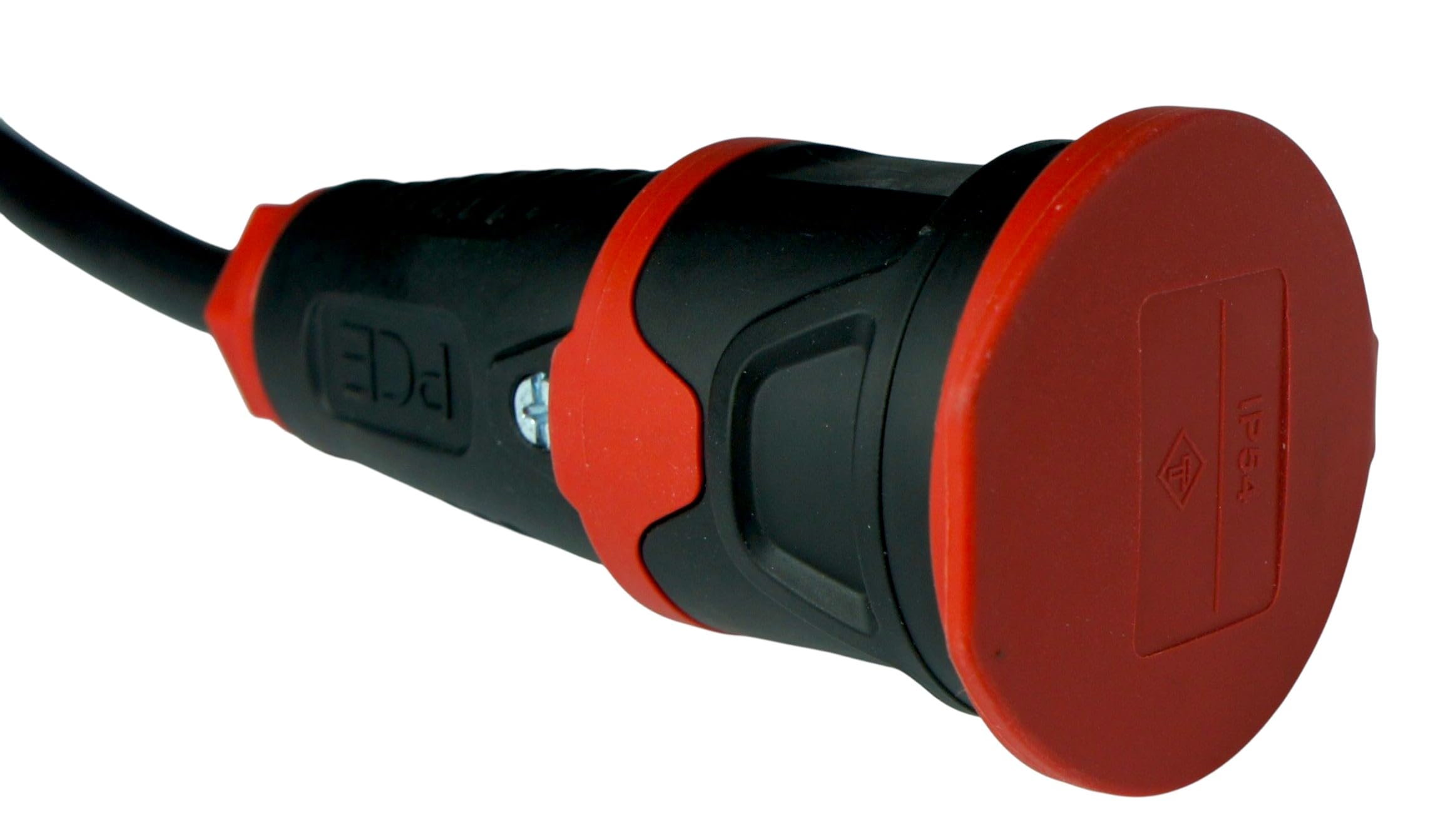 RoadEu - Rallonge Industrielle Adaptateur 0,5m, Courant Fort CEE 16A, 380V vers 220V, Prise 220V, Adaptateur 16A vers 230V