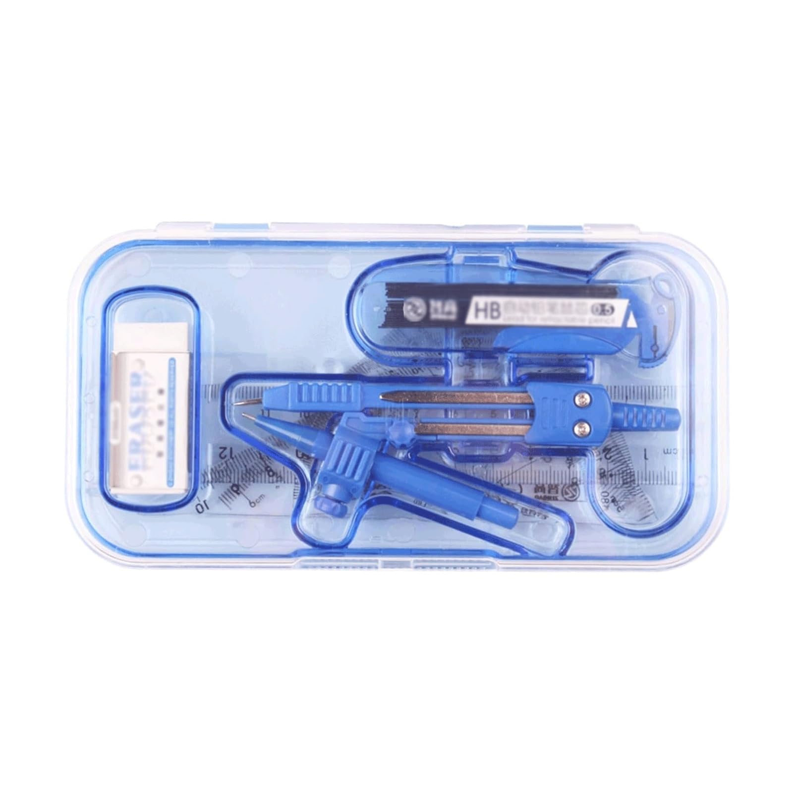 GddOGUK Compass Geometry Tools with Case Drafting Tools Geometry Set Drawing Compass,Math Compass,Back To School Supplies for Students