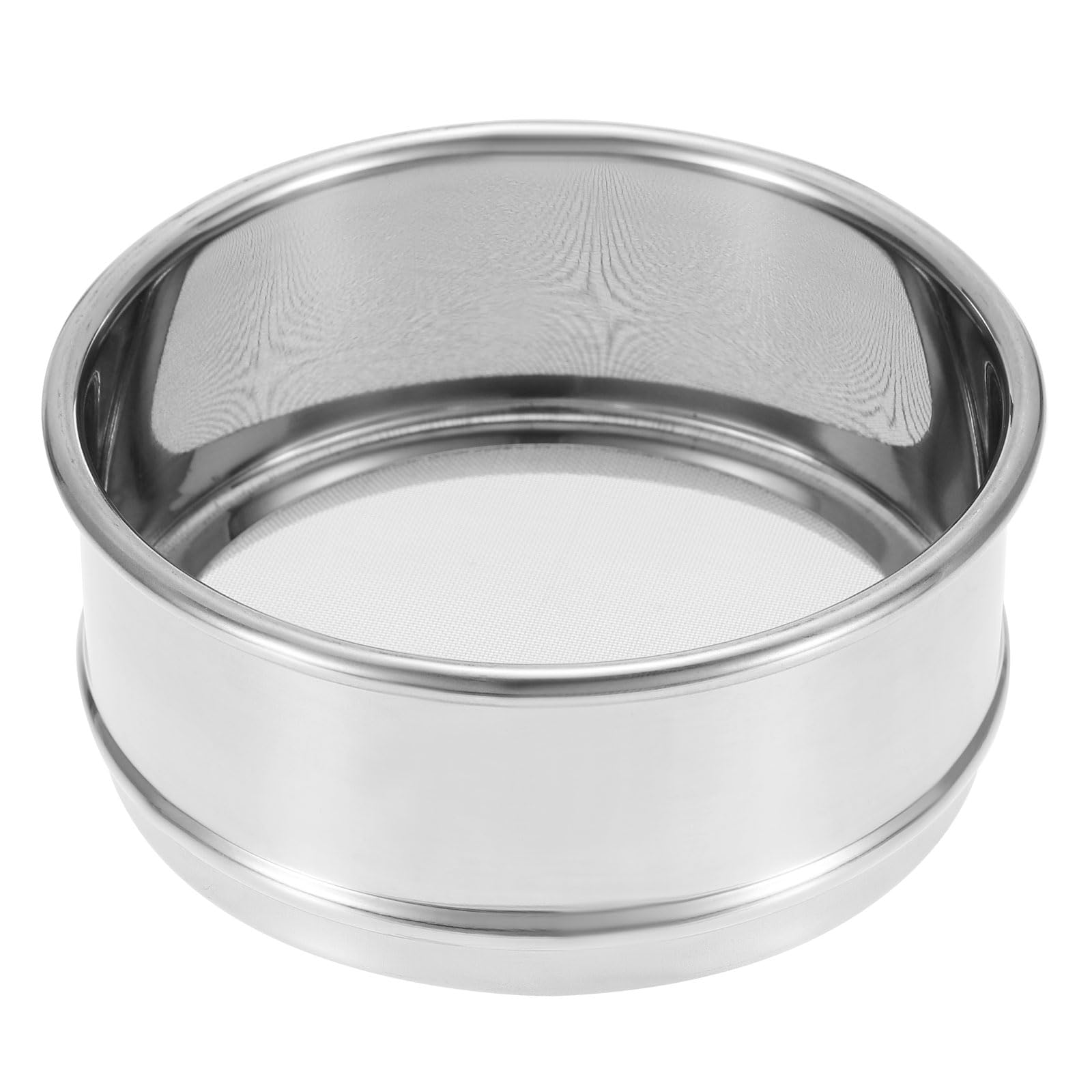 PATIKIL 50 Mesh Laborsieb 4 Zoll Durchmesser Testsieb 304 Edelstahl Drahtgewebe (0.36mm) Für Industrielles Labor