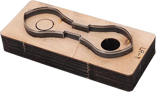 Troquel de corte de cuero para bricolaje, troquelado de cuero de corte de metal, cortador de troquelado de acero de aleación para manualidades de