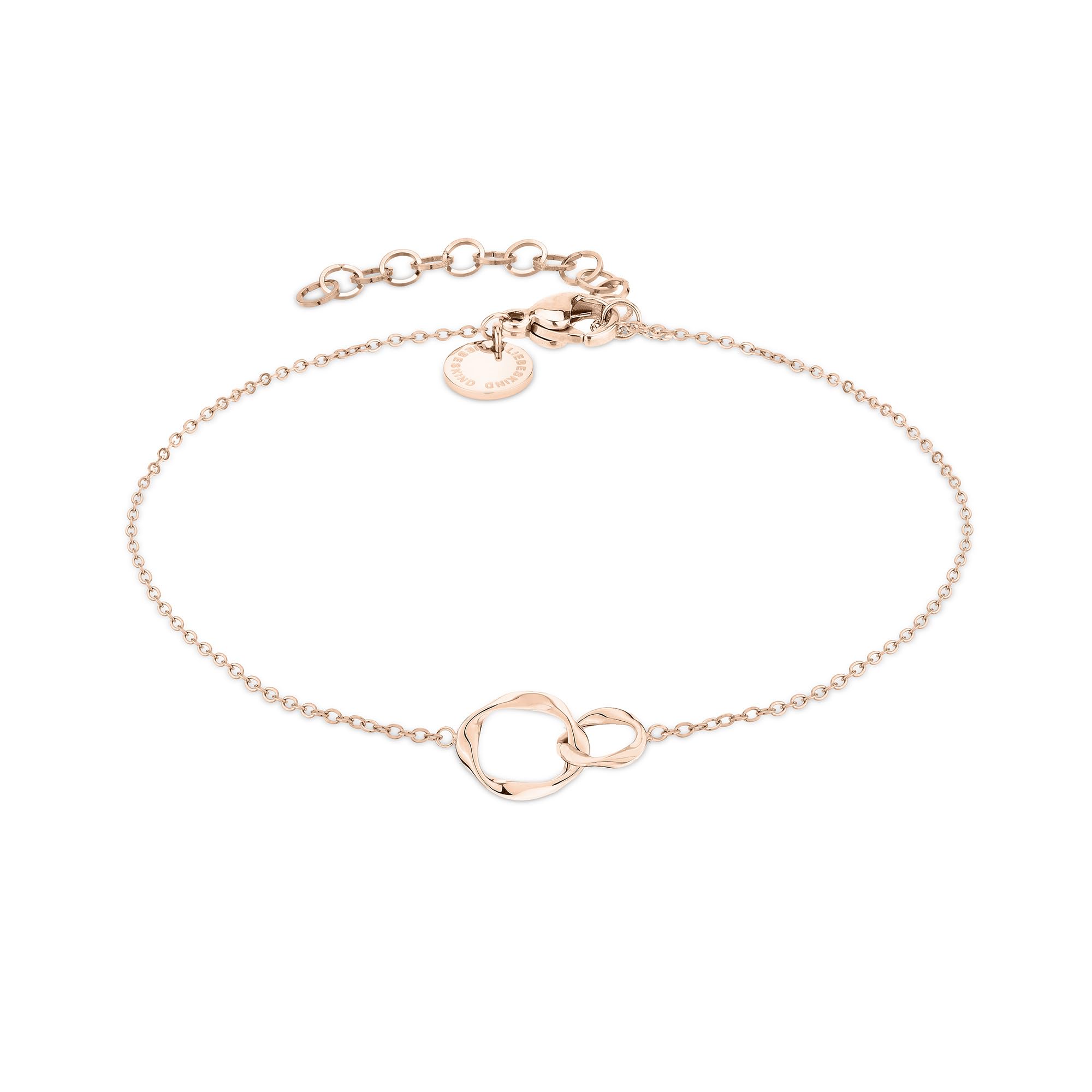 Liebeskind Berlin Ladies Bracelet LJ-1755-B-21 in Stainless Steel IP Rose Gold