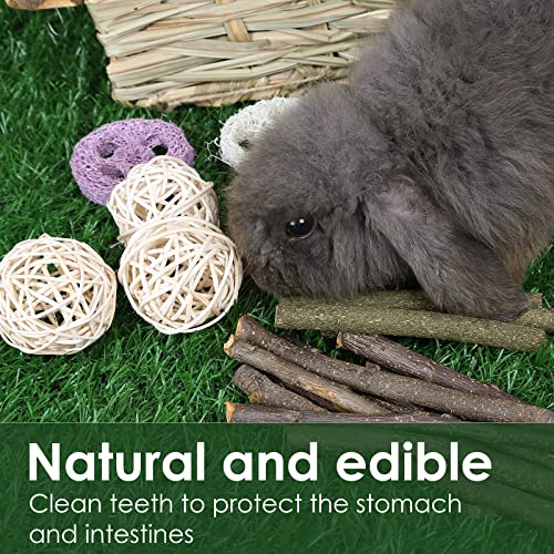 Pstardmoon Bunny Grass House-Hand Made Edible Natural Grass Hideaway Comfortable Playhouse For Rabbits, Guinea Pigs And Small Animals To Play,Sleep And Eat #TOP3