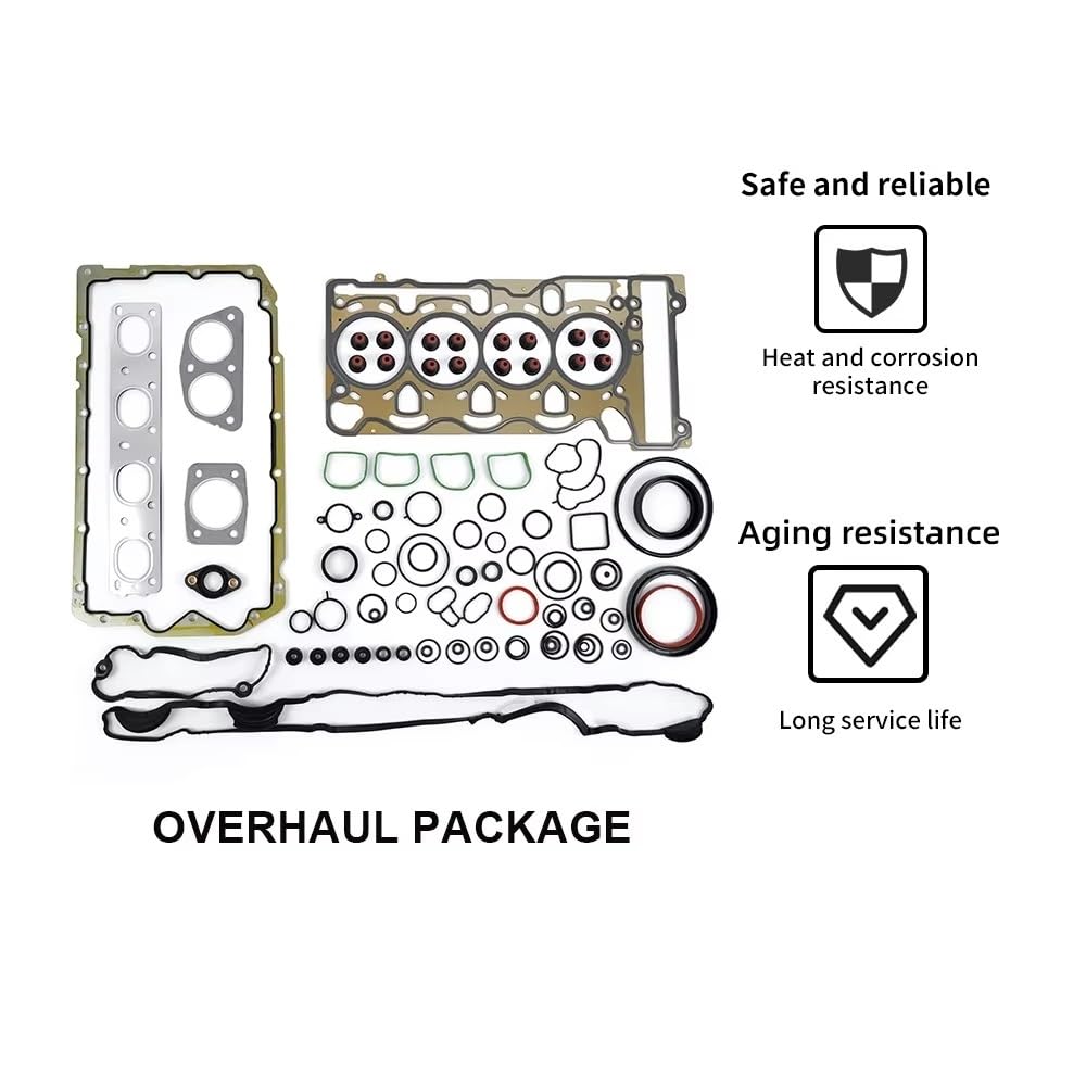 Junta estanqueidad tapa válvulas Kit De Pernos Junta Culata N46B20B Para 120i 320i Para X1 Para E84 E60 E90