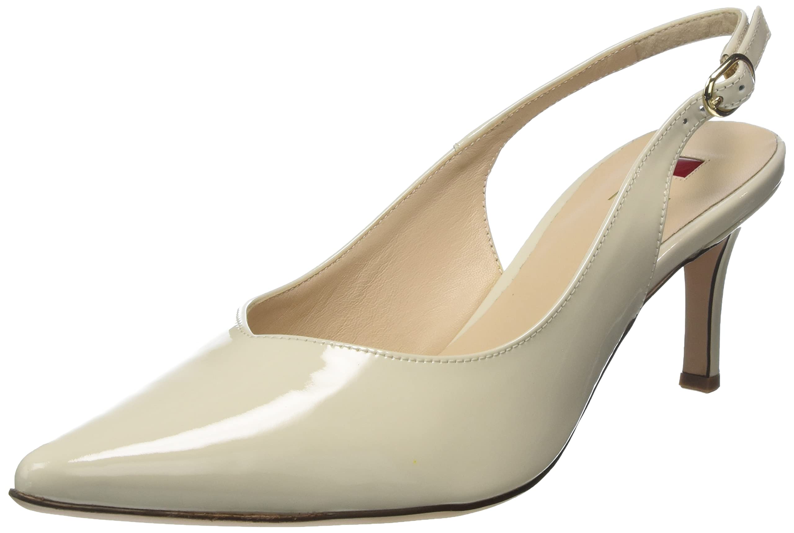 HÖGL Women's Boulevard 60 SL Court Shoes, Cream, 38 EU X-Weit