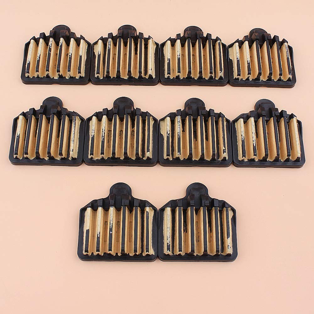 Tiempo Beixi 10pcs / Lot cupo de Filtro Plisado de Aire for Husqvarna Poulan Pro 575296301 PP5020AV Stens 605-390 recambios de la Motosierra