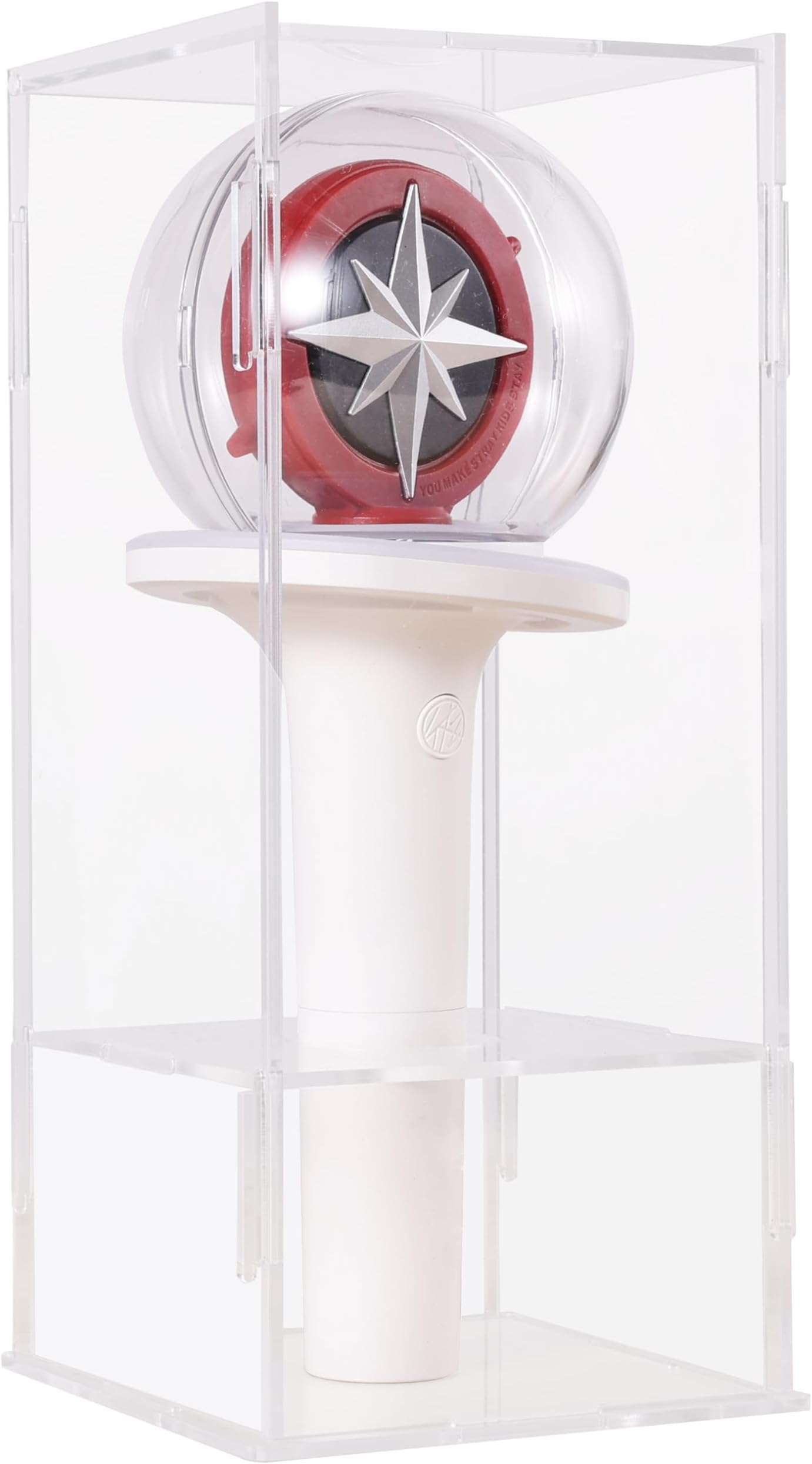 Kpop Lightsticks Case , Compatible with Stray Kids Lightstick/BTS Army Bomb/Seventeen Official Light Stick,Acrylic Holder Accessories