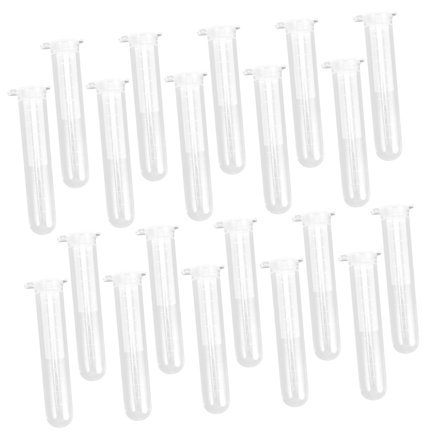 Provette da Centrifuga 10ml 200 Pezzi in Plastica Scala