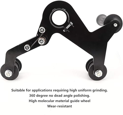 Miniatura 6 de Máquina pulidora de tubos  Pulidor de tubos de acero inoxidable, accesorio de lijadora de correa  Amoladora de tubos para tubos de codo