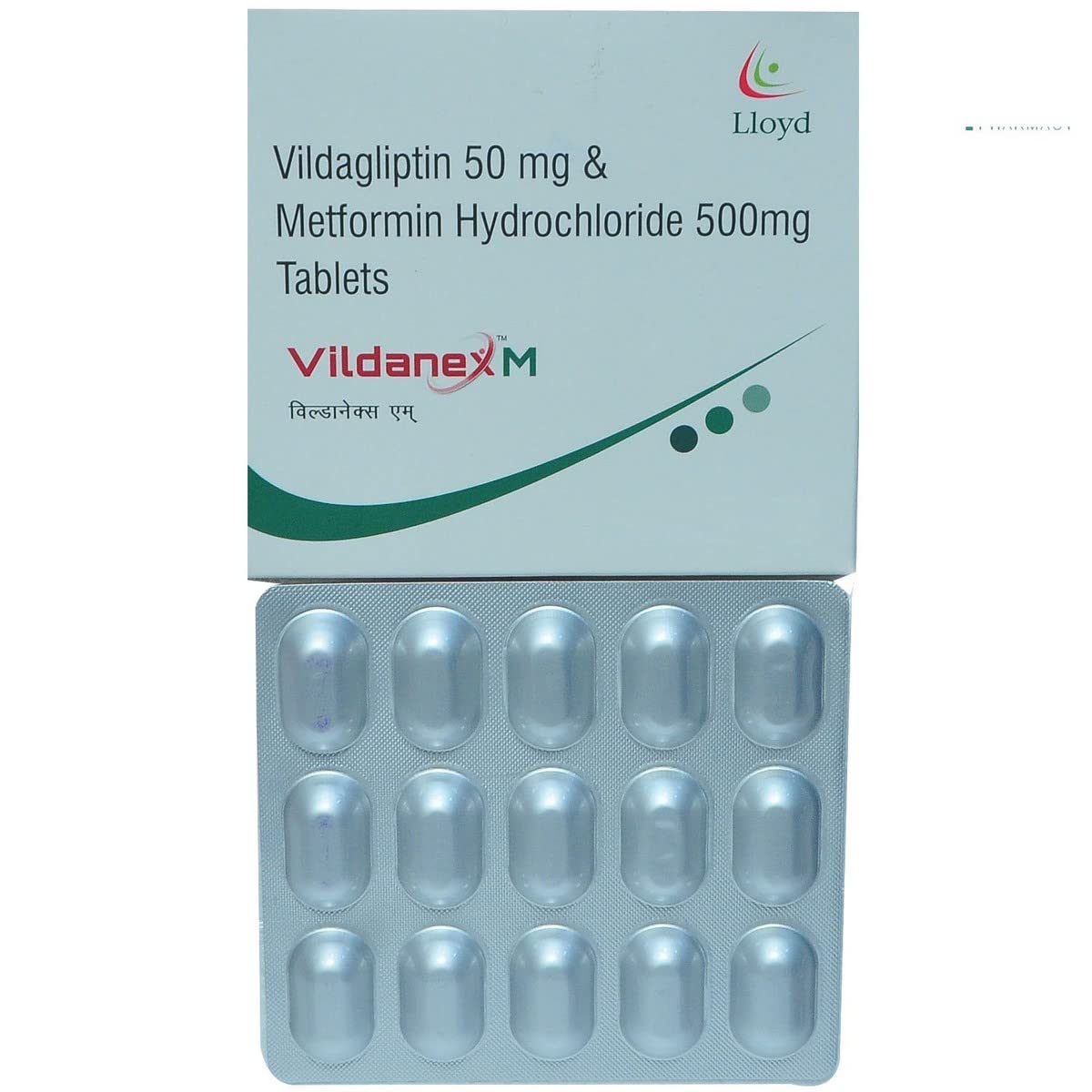 Vildanex M - Strip of 15 Tablets