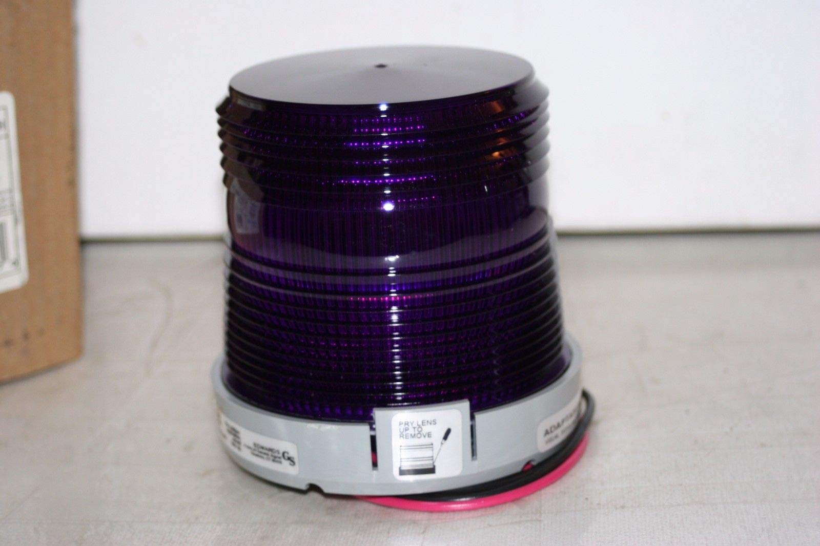Edwards Signaling 48FINM-G1-20WH balise flash 24DC à haute intensité pour alerte visuelle