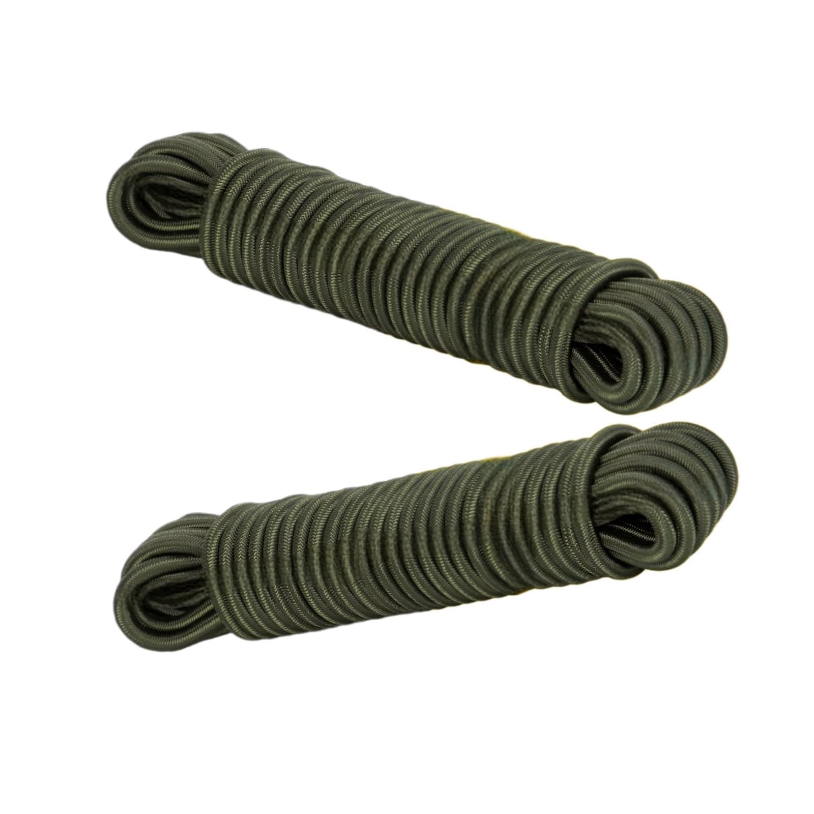 25ft Stretch String Rope Marine Grade Bungee Shock Cords Elastic Tie Down Straps Cable Kayak Stretch String Rope Elastic Tie Down Straps Cable