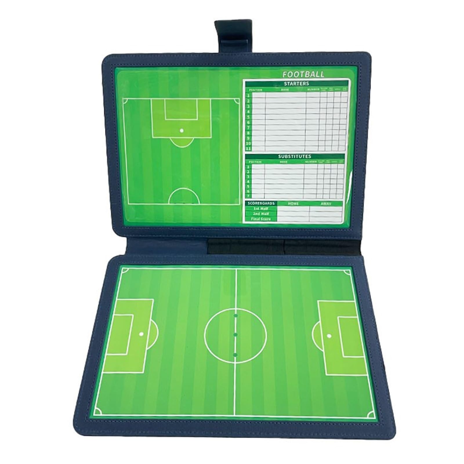 Pizarra Magnética para Entrenamiento de Fútbol, Pizarra Táctica de Fútbol con Accesorios, con Marcadores y Fichas Magnéticas, Doble Cara, Ideal la Enseñanza