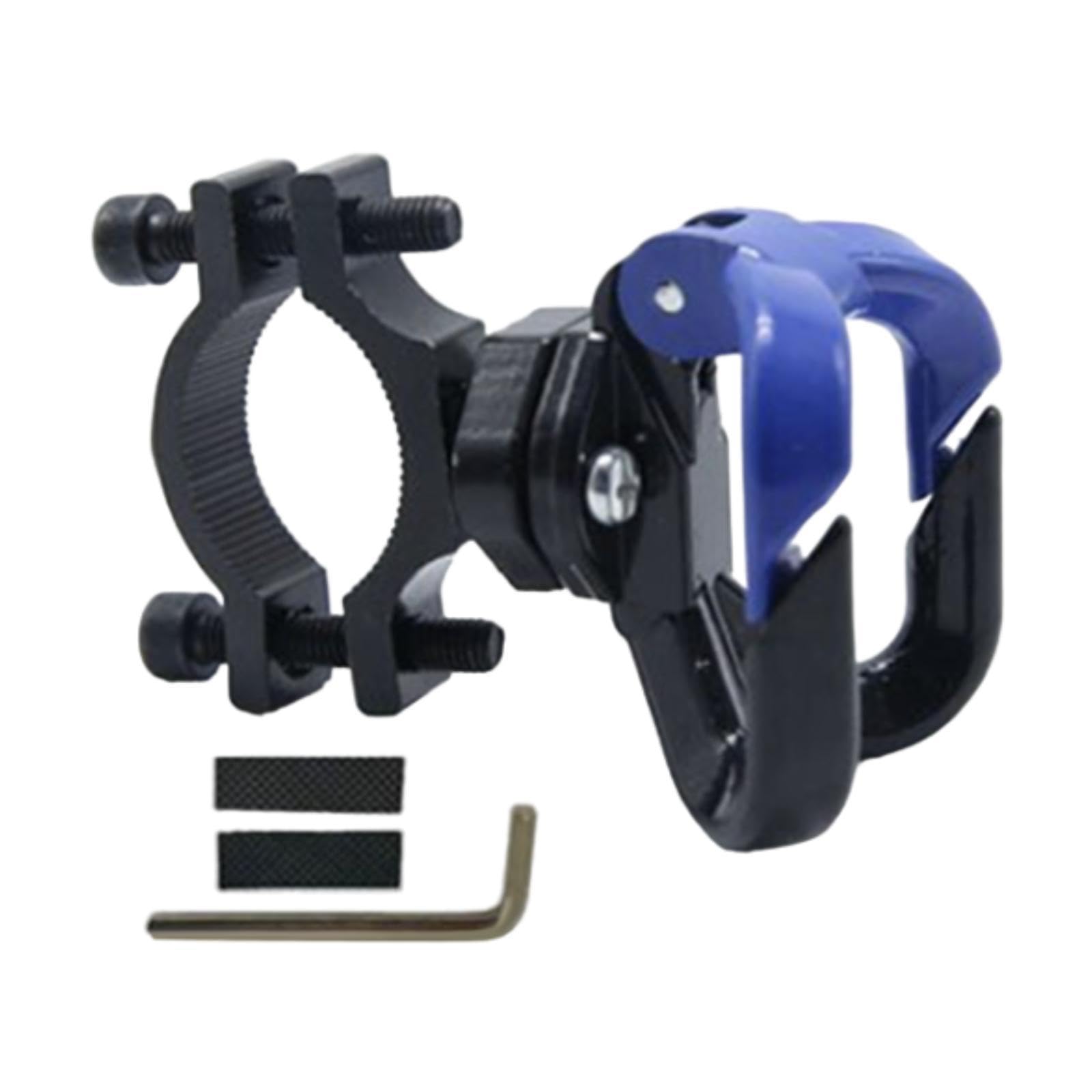 Motorcycle Hanger Hook Iron Adjustable Pipe Clamp Universal Bike Hanger Hook Black Blue Sporting Goods|Cycling|Bicycle Accessories|Bags & Panniers-image-46