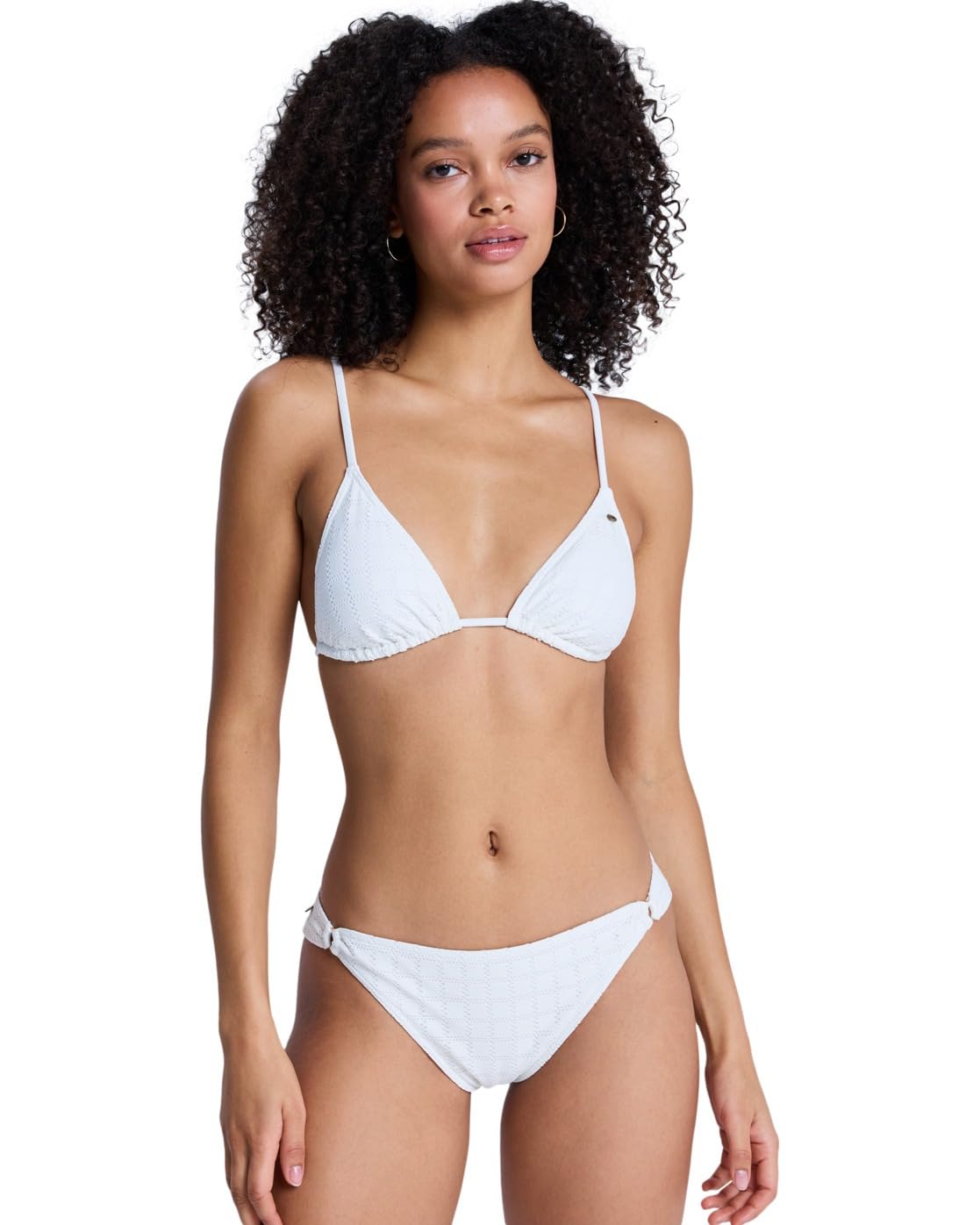 Roxy Island Set - Bikini Triangular - Mujer - Blanco.