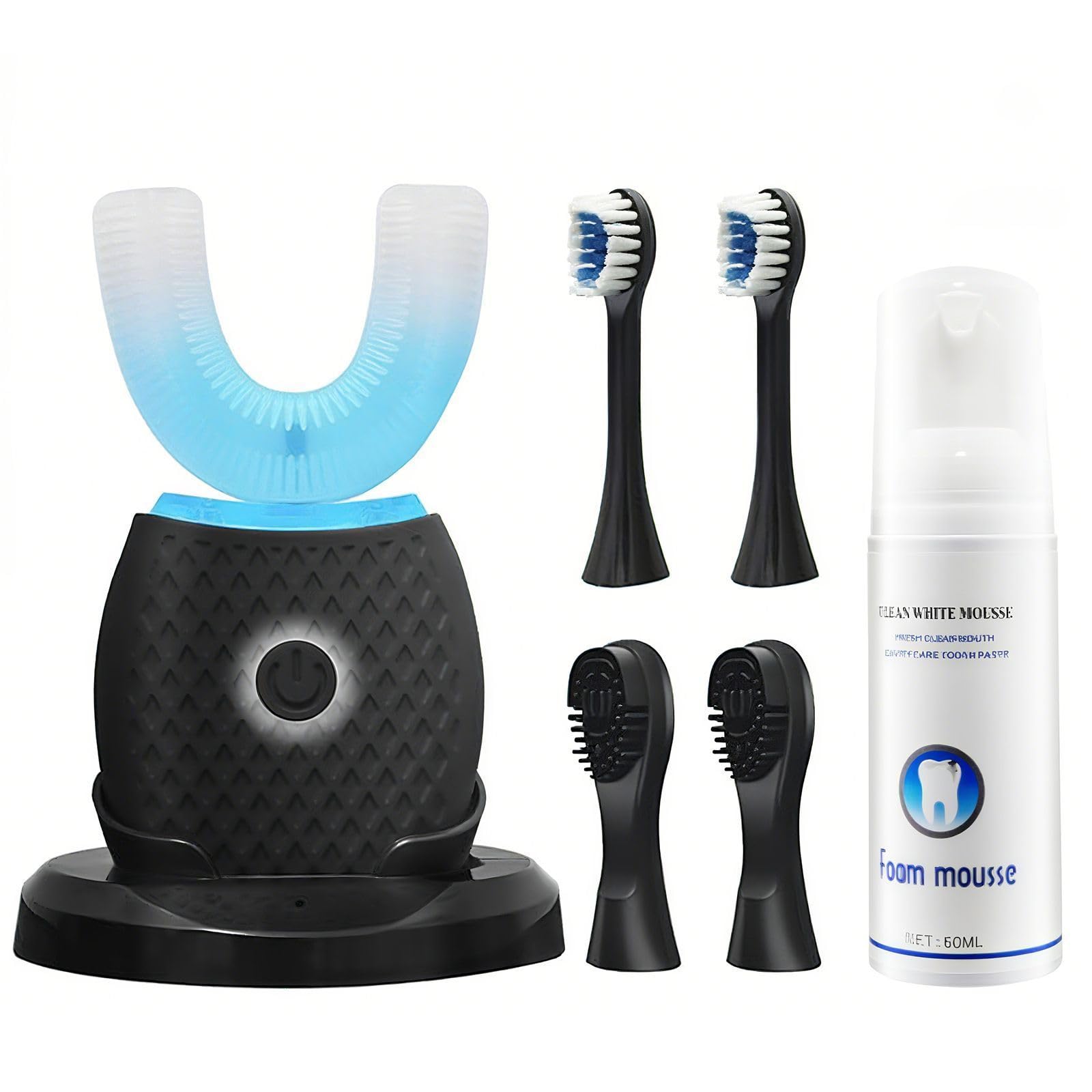 Ralexidog Smart U-Shaped Ultrasonic Toothbrush for Adults:
