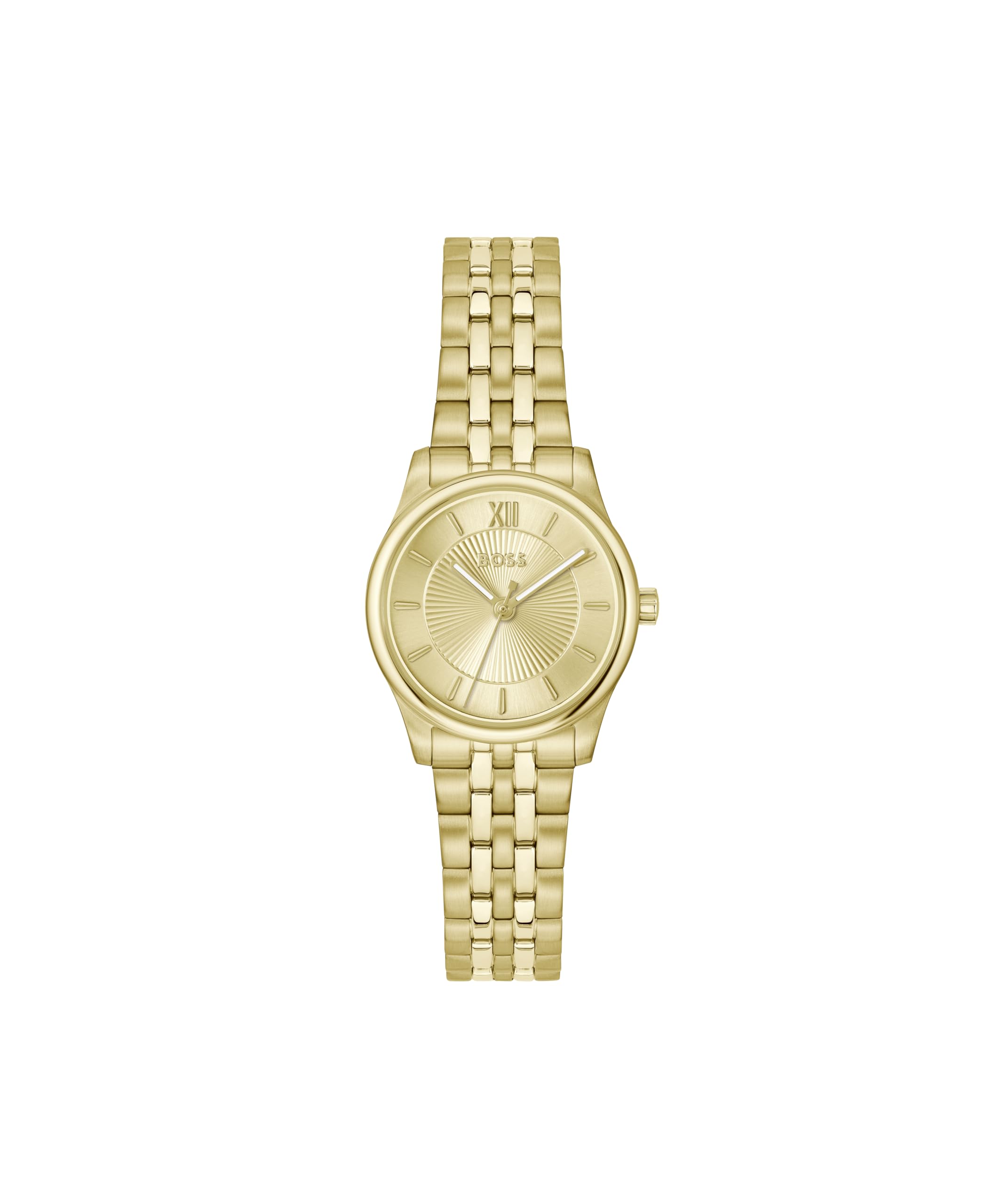 BOSS Ladies Graceful Mina Gold Plated Bracelet Watch 1502843