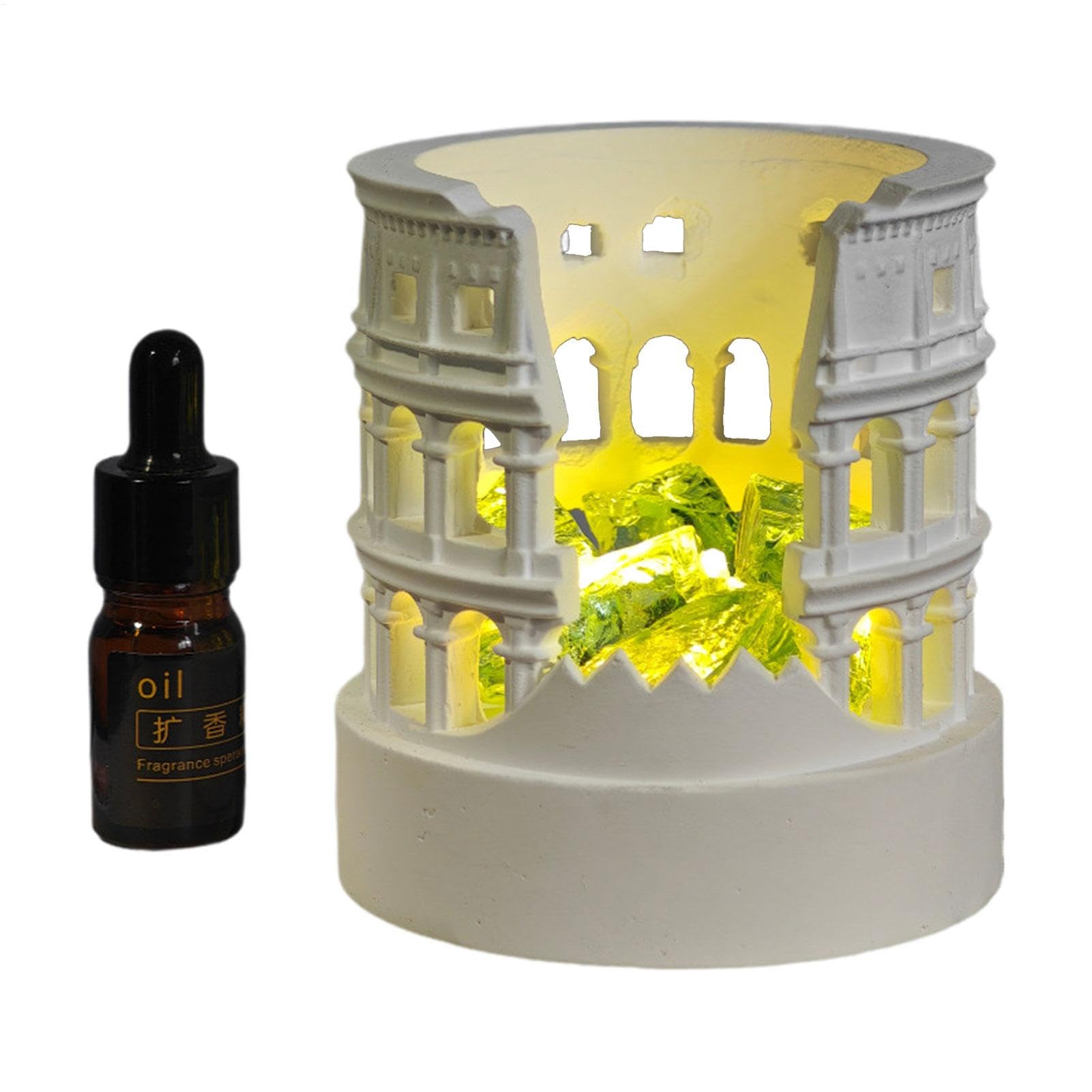 Dyfuzor Olejków Eterycznych Z Oświetleniem Lampa Aromaterapeutyczna Do