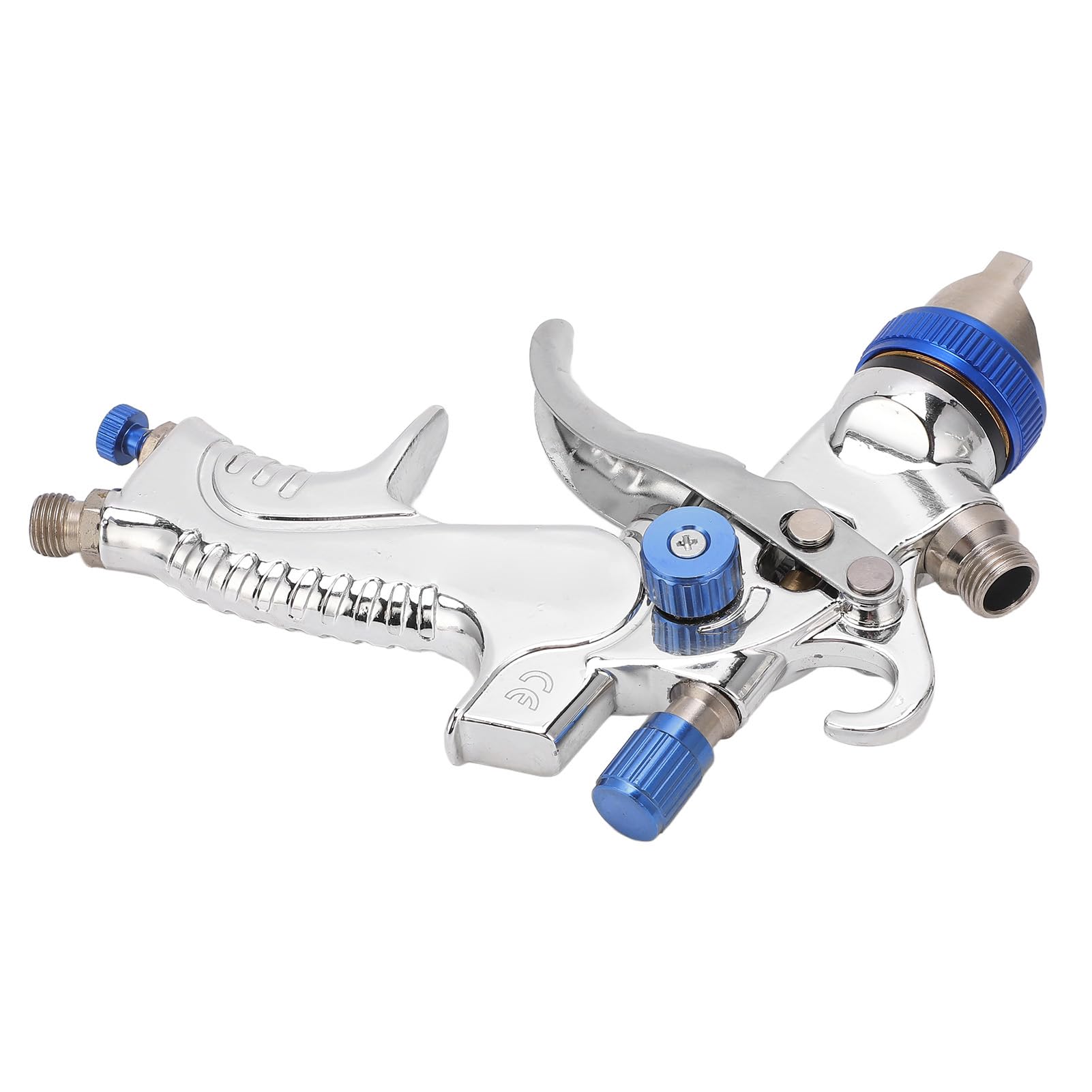 Chrees Kit Pistola a Spruzzo a gravità Altamente Durevole per un Trasferimento Efficiente del Materiale, Atomizzazione Uniforme, Spruzzatura Professionale della Finitura, Ideale per la Verniciatura