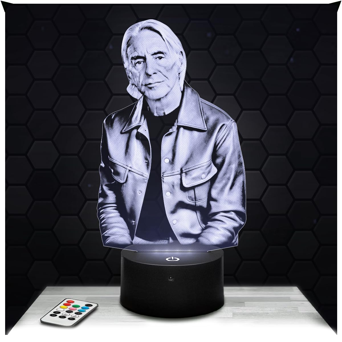 Lampephoto.fr - 3D Lamp Paul Weller British Singer Alternative Music 90's Touch Night Light Led, 3D Hologram Effect, Christmas Birthday Gift Idea for Men Women, Bedroom Decoration Object — image 1