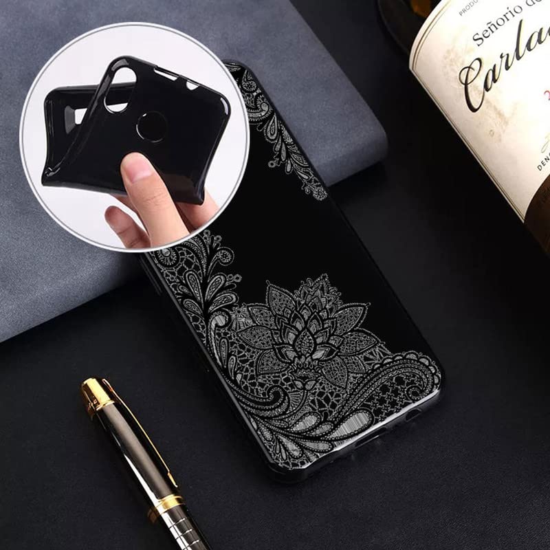 Custodia Per HTC Desire 22 PRO (6.6'') + Pellicola Vetro Temperato. Cover Morbida In Silicone TPU Antiurto, Colore Nero. Protezione Completa. - 2