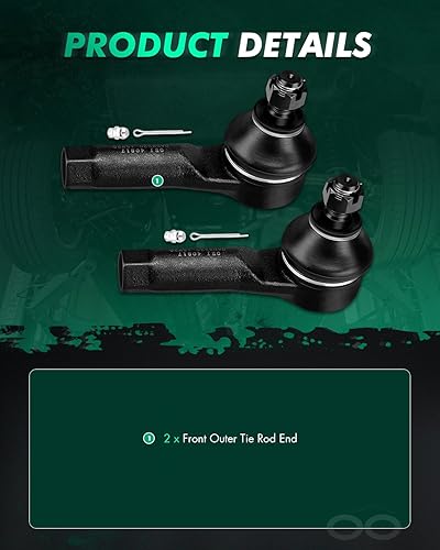 Miniatura 3 de Kit de suspensión de 2 piezas de eslabones para Nissan Altima ES800527 2005-2006