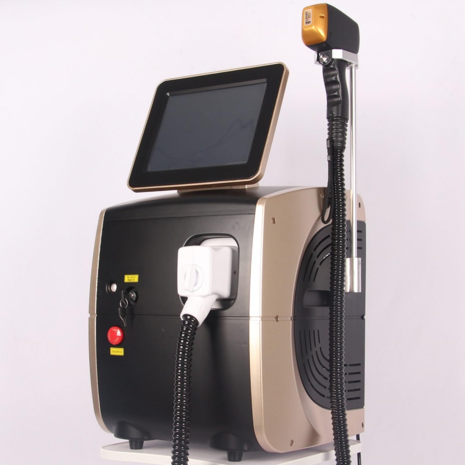 Professional diodo ghiaccio titanio laser corpo depilatore 808nm 755nm 940nm 1064nm 4 onde depilatore permanente attrezzatura CE donna