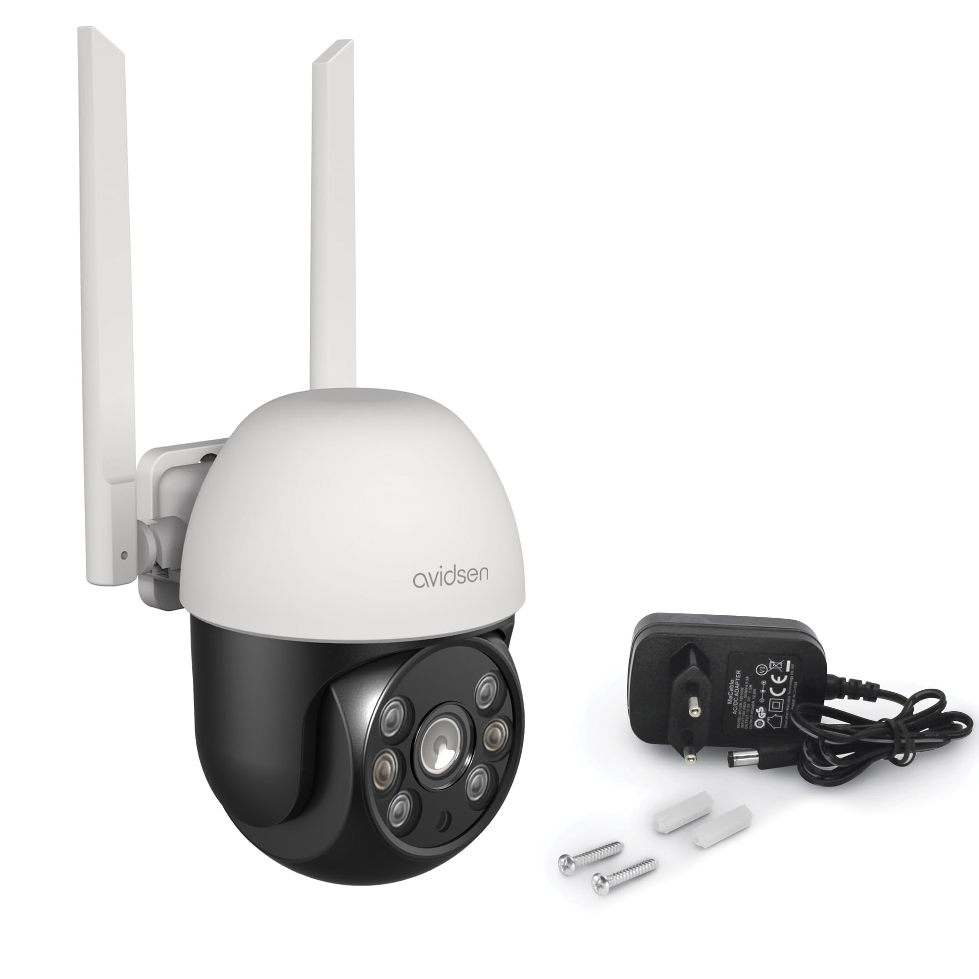 Avidsen HomeCam 2K PTZ telecamera di sicurezza motorizzata per esterni Home 127154
