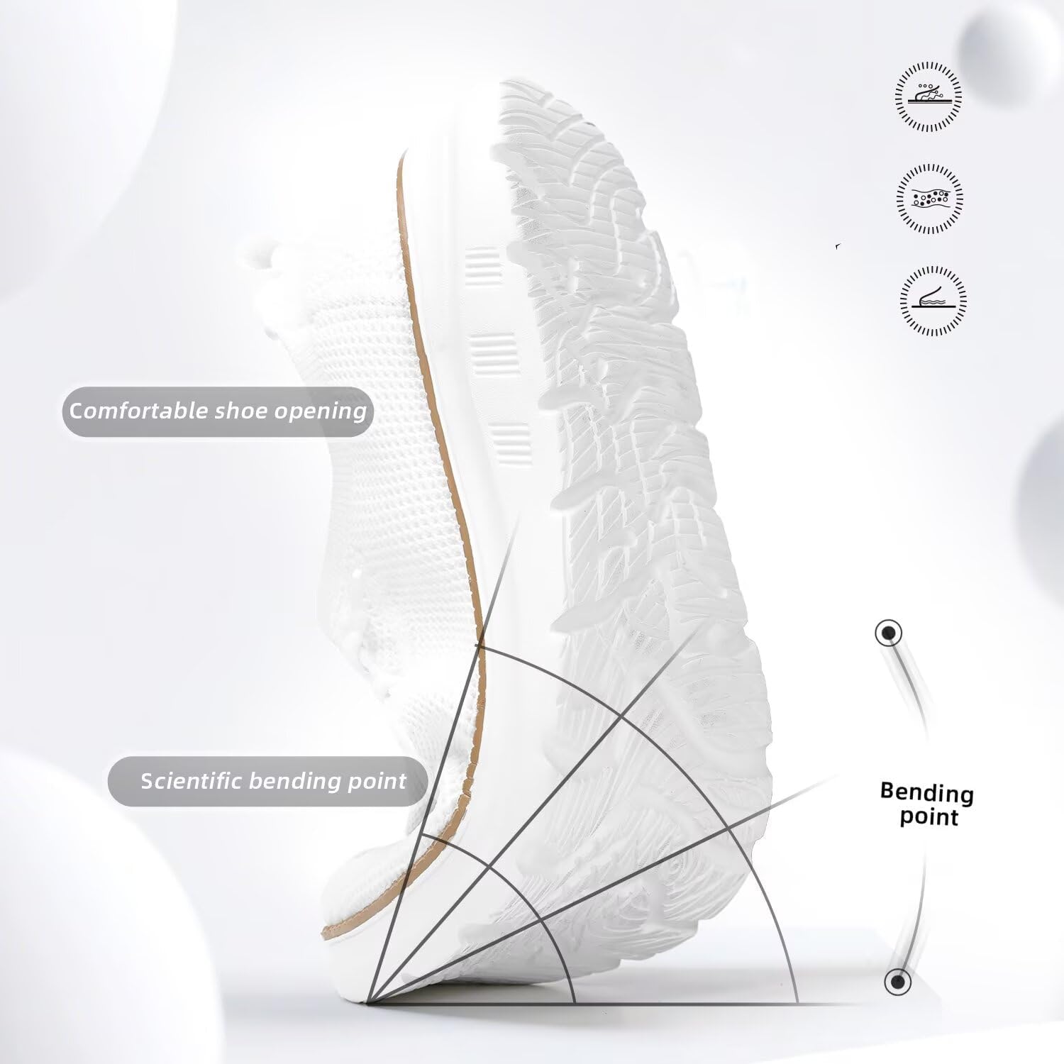 Mens Boat Loafers Slip-on Casual Mesh Walking Shoes Business Oxfords Sneakers Work Lightweight Comfortable Soft Sole - Image 5