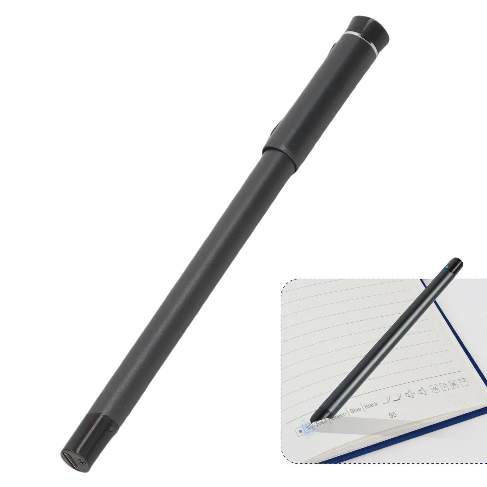 Bewinner Smart Pen Notebook Set, Notebook Elettronico del Blocco Note Digitale con Scrittura a 360 Gradi AI Drawing OCR Sincronizzazione in Tempo Reale per Smartphone e Tablet (Pattern lino blu)