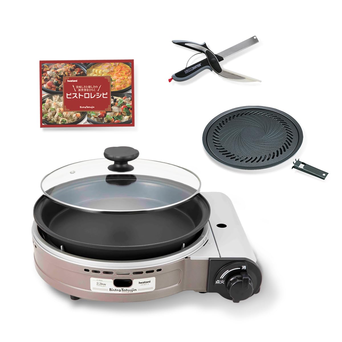 ビストロの達人III スペシャルエディション ビストロの達人3 グリルパン コンロ ホットプレート 鍋 カセットコンロ 焼肉 カセットガス  カセットフー : ダイレクトテレショップ - 通販 - Yahoo!ショッピング ビストロの達人Ⅱ カセットガスのグリルパン 焼肉プレートs付き 【新品】Iwatani ビストロの達人3スペシャルエディション 焼肉プレート