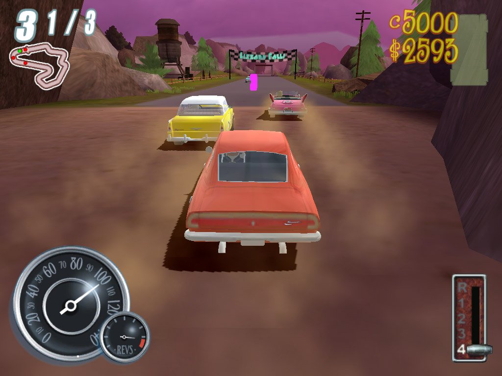 Chrysler Classic Racing with Racing Wheel - Nintendo Wii