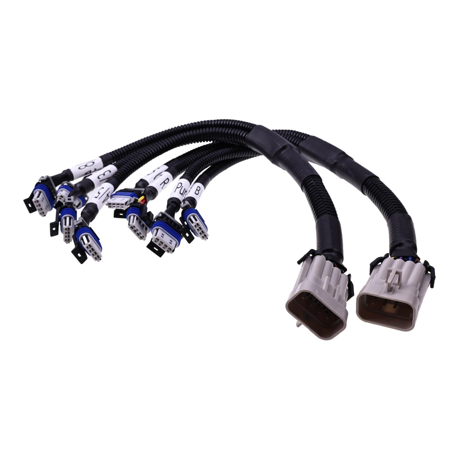 HOLDWELL 2PCS Ignition Coil Harness Connector 89017477 Compatible with Cadillac Escalade Chevrolet Avalanche C4500 C5500 C6500 C7500 Express Silverado