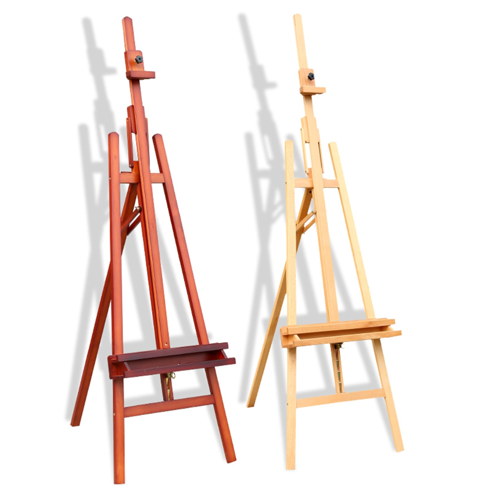 Caballete para Pintar, Soporte para Carteles, Caballete de Madera con Forma de A, Caballete Plegable portátil, Caballete de exhibición, trípode para Bodas, Fiestas y más(B170)