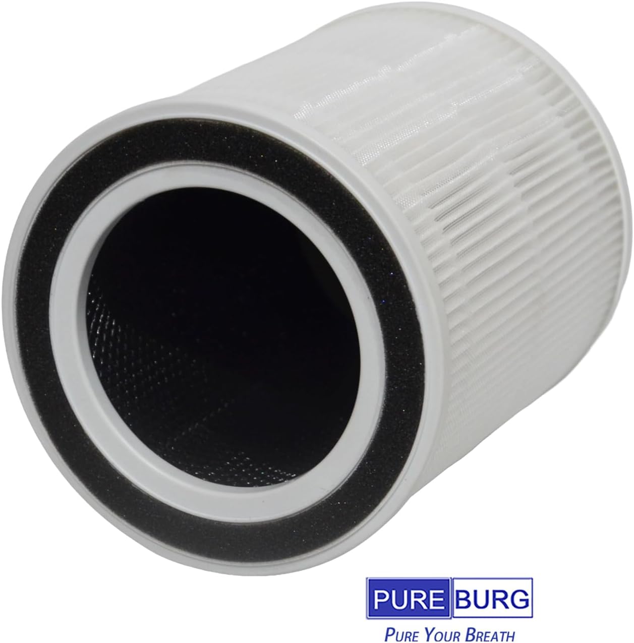 PUREBURG Replacement Filter Compatible with HEARBOBO K03 Air Purifier, 3-Pack H13 HEPA Activated Carbon 2-in-2 3-Stage Filtration For Air Clean Dust VOCs Odor - Image 3