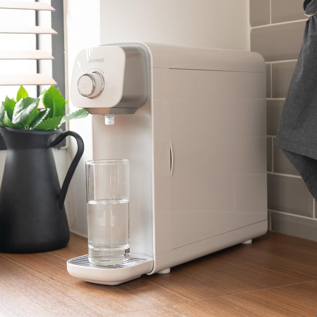Pureal Direct oczyszczacz wody System filtrów 3 filtry 6 kroków filtrowania Certyfikat NSF 42 i 372 Redukuje rdzę, zanieczyszczenia, resztkowy chlor, drobne cząstki zawieszone i metale ciężkie.
