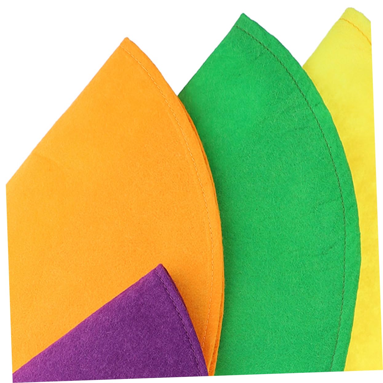 14piezas Sombreros De Gnome De Fieltro Sombreros De Navidad y Halloween Accesorios Divertidos Para Cumpleaños y Cosplay