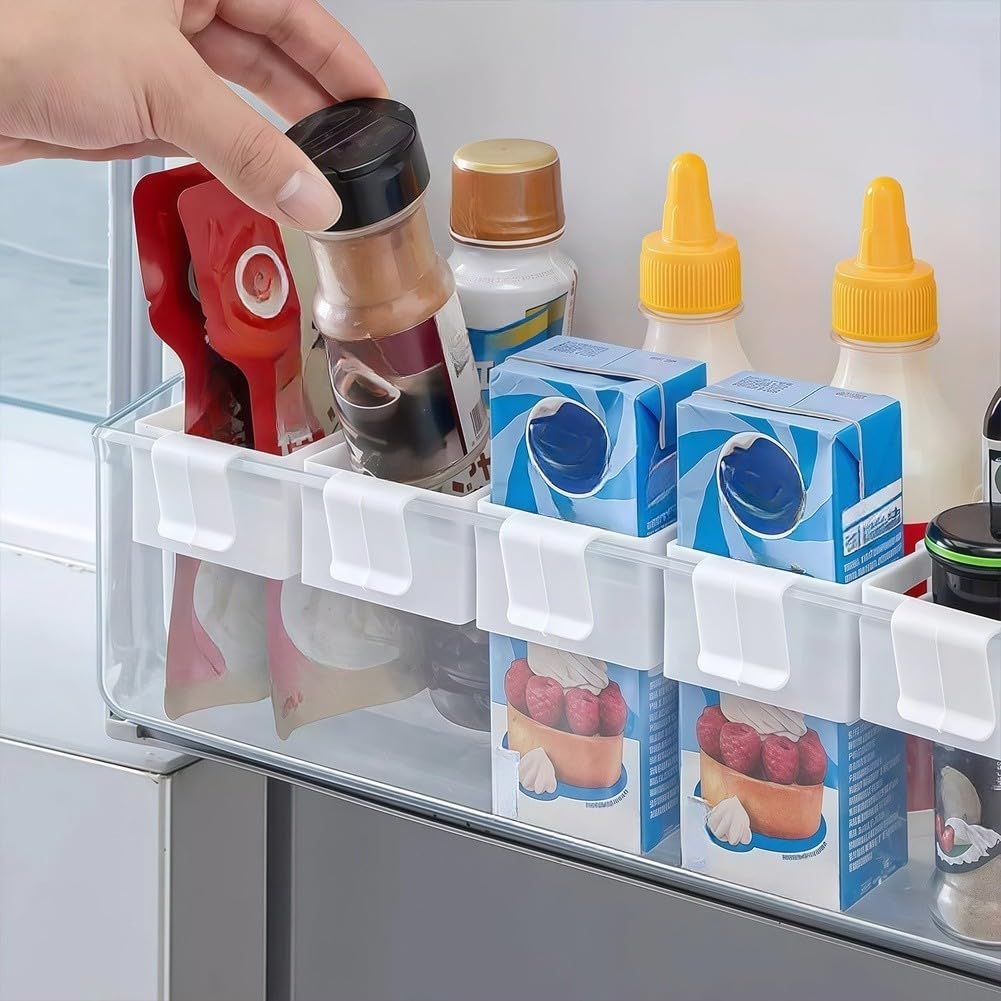 Cesta Ajustable para Puerta de Nevera Plástico(1 pc)