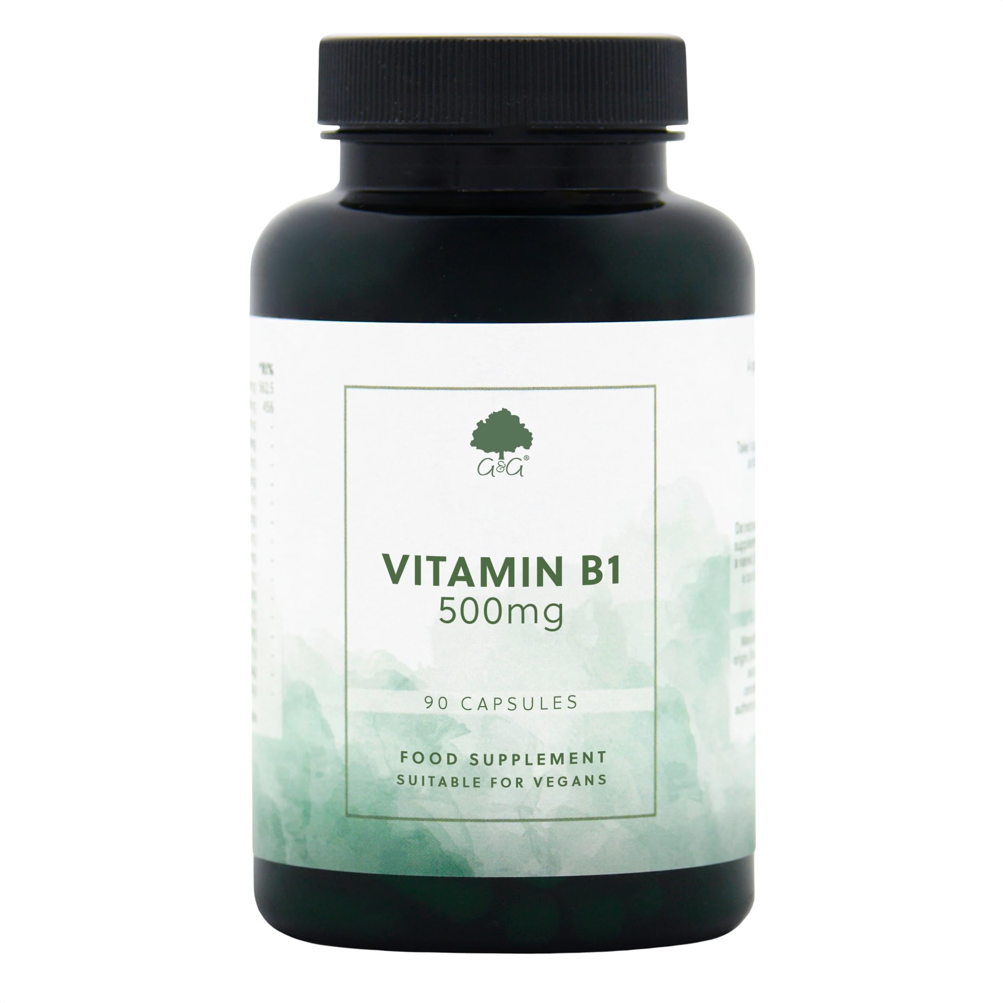 G&G-Vitamins G&G Vitamins 500 Mg Vitamin B1 Thiamin Capsules