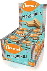 Paçoca FLORMEL Zero Açúcar- Caixa com 24 Unidades